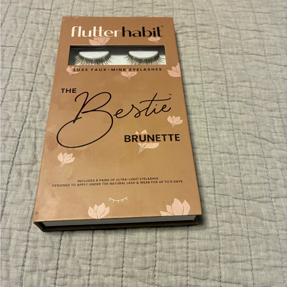 FlutterHabit The Bestie Brunette Faux Mink Lashes